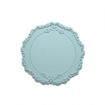 Peen &uuml;mmarguse kujuga tassialus, painduv p&otilde;letusvastane silikoontassi matt M