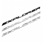 Tsingisulam 3D Auto Embleem Auto Kapoti T&auml;he Embleem Kleebis Decal Fo+rd Explorer Interceptorile Explorer must