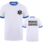 EMT parameediku kiirabi T-s&auml;rk Meeste vabaaja T-s&auml;rk l&uuml;hikeste varrukatega meeste lahedad topid XXS-6XL XL