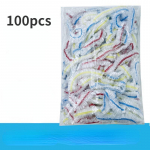 100 TK v&auml;rviline &uuml;mbris &uuml;hekordselt kasutatav toidukate Toidukvaliteediga puuviljad V&auml;rskelt s&auml;iliv kilekotti K&ouml;&ouml;gitarvikud mitmev&auml;rviline