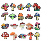 20 tk v&auml;rvilised seened seeria PVC kinga v&otilde;lu kaunistused 20pcs