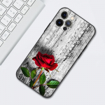 Red Roses Flower telefoni&uuml;mbris iPhone'ile Samsung Galaxy Redmi Xiaomi Oppo OnePlus Note SA 7 8 9 10 11 12 13 14 20 21 22 23 53 54 Pro Max Plus Ultra iPhone 6 or 6S