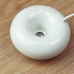 Mini Donuts USB &otilde;huniisutaja &otilde;hupuhastaja aroomihajuti kontoris Kodu tuba, kaasaskantav valge