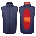 Isesoojenev vest Meeste USB-soojendusvest soojendusega vest termosoojendusega riided Intelligentne p&uuml;siva temperatuuriga vest XL