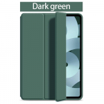 Tahvelarvuti nahk&uuml;mbris Samsung Galaxy Tab 12.4 S7 FE S7 S8 S9FE Plus S6 Lite A7 A8 Flip Case silikoonist pehme p&otilde;rutuskindel kaitsekate Galaxy Tab s9FE tumeroheline v&auml;rv