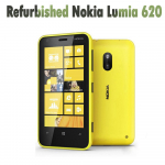 Renoveeritud Nokia Originaal Nokia Lumia 620 1300mAh Mobiiltelefon 1 SIM-kaardiga No charger roosa