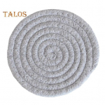 Lauaalus Korduvkasutatav p&otilde;letusvastane puuvillane k&ouml;is Praktiline k&auml;sitsi kootud isoleermatt s&ouml;&ouml;gilaua sisekujunduspadi baarile 12cm