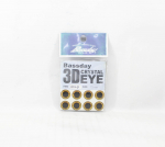 Bassday Live silmatarviku l&auml;bim&otilde;&otilde;t 12 mm kuldne (8139)