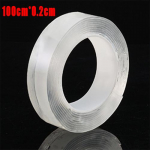 &Uuml;litugev kahepoolne kleepuv monsterteip Kodumasina veekindlad seinakleebised kodu parandamiseks vastupidavad teibid 100cm*0.2cm