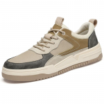 Ehtsast nahast kingad Meeste tossud Lehmanahast kingad Mood meeste valged kingad Lahedad noormehe moetossud 38 kollane