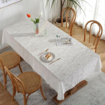 Laudlina Pulmade ristk&uuml;likukujulised tavalised laudlinad s&ouml;&ouml;gilauale Diivanilauad Pitsist lainev&otilde;rgust lauakate 85x85cm hall