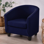 Veekindel spandex diivani kate Relax Stretch &uuml;hekohaline klubi diivani kate elutoa jaoks elastne tugitooli kaitsekate tumesinine v&auml;rv