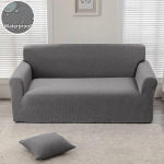 Veekindel Jacquard diivani kate Elastne diivani kate lastele Lemmikloomadele Diivanipadja kate L kujuga kombineeritud tugitool 1/2/3/4 istet Small(90-140cm)1pc