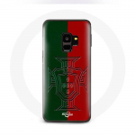 Samsung Galaxy S9 &uuml;mbris portugal logo roheline ja punane
