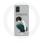 &Uuml;mbris Samsung Galaxy A71 Death Note Anime L jaoks