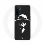 &Uuml;mbris Oppo A54 5G jaoks &Uuml;hes t&uuml;kis Manga Luffy Art