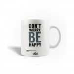 Mug en C&eacute;ramique Citation Don't Worry Be Happy