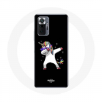 Coque pour Xiaomi Redmi Note 10 Pro Dab unicorn licorne