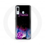 Coque pour Samsung Galaxy A20e Exo Groupe K-pop Logo Chanson Promise