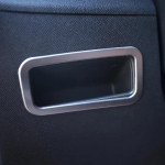 My Good car Stainless steel Main drive position storage box stickers Cover Case Stickers For Peugeot 4008 2017 2018 car styling Stainless steel gray