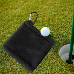 Golf Towels for Bags Club Cleaning Towel Clip on Water Absorption Quick Drying Ball