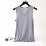 Suvine meeste v&otilde;rkvest kiiresti kuivav varrukateta t-s&auml;rk meeste j&auml;&auml;siidist v&otilde;rkkangast fitness &otilde;lad suured lahtised topid 4XL hall v&auml;rv