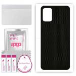 apgo Protective Skin Sticker for the back compatible with LG Q52, Wrap Film, Foil, Vinyl - Pattern Matrix