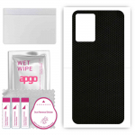 apgo Protective Skin Sticker for the back compatible with Vivo Y33S V2166A, Wrap Film, Foil, Vinyl - Pattern Matrix