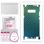 apgo Protective Skin Sticker for the back+sides compatible with Samsung Galaxy Note 8, Full Wrap Film, Foil, Vinyl - Pattern Carbon Chameleon CAKA1