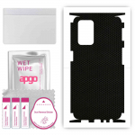 apgo Protective Skin Sticker for the back+sides compatible with Oppo A54 (2021), Full Wrap Film, Foil, Vinyl - Pattern Matrix