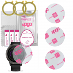 3x apgo Ultra-Clear Hybrid kaitseklaas, mis &uuml;hildub Garmin Vivoactive 3-ga, painduv nanoklaas, suurep&auml;rane asendus karastatud klaasile, kriimustusvastane