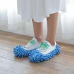 &Uuml;he &Scaron;enill Mop p&uuml;hkida Sussid Kingad Lazy Shoe Mop Caps komplekt sinine