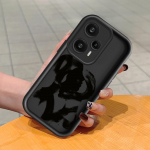 Pehme silikoonist ruudukujulise redeliga printimismustriga telefoni korpus, t&auml;iskaanega kaamera p&otilde;rutuskindel kaitse kummist &uuml;mbris Xiaomi Redmi jaoks Redmi 10 valge