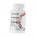 Vitamiin D3 K2, vitamiin D3 + K2, Ostrovit (36250010) 90tab