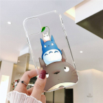 Ghibli Miyazaki Totoro sprite away telefoni&uuml;mbris, l&auml;bipaistev pehme iPhone'i jaoks 12 11 13 7 8 6 s pluss x xs xr pro max mini iphone13mini