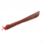 Durable wood of vintage Long Shoe Horn Lifter Spoon Unisex Adults - Light brown with