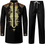 Meeste moslemi r&uuml;&uuml; Jubba Thobe moslemi kleit L&auml;his-Ida kost&uuml;&uuml;m moslemi prindiga r&uuml;&uuml; sinine must punane valge M must