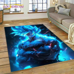 Anime 3D D-Dragon-Ball Jaapani multifilmi vaibavaip elutoa magamistoa sisekujunduseks, libisemiskindel p&otilde;randamatt diivani uksemati jaoks 100cm x 150cm