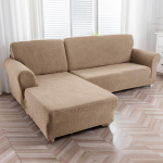 Diivanikatted elutuppa Veekindel diivan Diivan Tugitooli kate Kaitse L-kujuline nurk Jacquard katted 1/2/3/4 istekohaga 3 Seater 190-230 cm