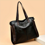 Vintage suure mahutavusega kandekott, universaalne &otilde;lakott, mitmek&uuml;lgne vabaajakott reisimiseks must