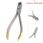 Hambaots Niti painutustangid Ortodontilised tangid Instrumenti otsa l&otilde;ikamine Hambaarst