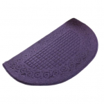 Poolringi kujuga uksematt libisemisvastane imab niiskust ja mustust kulumiskindel siseukse matt Elutuba K&ouml;&ouml;k Vannituba Esiku vaip 1pc