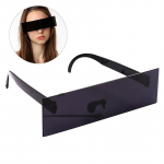 Uhked prillid Photobooth Props Tsensuuriga mustad p&auml;ikeseprillid kost&uuml;&uuml;mipeoks