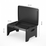 Kaasaskantav s&uuml;learvuti laud Kokkupandav t&ouml;&ouml;laud S&uuml;learvutihoidik Auto elutuba Diivanvoodi Lugemisriistad Televiisorid Kodut&ouml;&ouml;d must