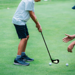 Golf Swing Training Aid Practice Stick Balance Portable Non Slip Rhythm Comfortable Warm up