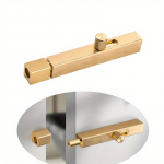 1tk Uksepoldid Lukk Lukk Ukselukk Lukk Alumiiniumisulamist Aiav&auml;rava Kuur WC-aia l&uuml;kandukse polt riist Kodu riistvara