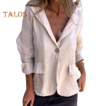 Naiste &uuml;likond mantel rev V-kaelusega pikkade varrukatega &uuml;hev&auml;rviline &uuml;likond jakk Kevad-s&uuml;gis &uuml;hev&auml;rviline klapp taskud &auml;ririided XL must