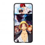 jaoks Samsung Galaxy S24 S23 iPhone 15 14 Xiaomi Redmi Note 13 12 11 Plus 10 9 Pro Max X XR telefoni&uuml;mbris Punased juuksed Shanks Luffy One Piece OPPO Huawei kate for Xiaomi Poco F3 aero