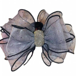 Must v&otilde;rkpaelast vibu juukseklamber Vanaaegne elegantne juukseklammer Juuksen&otilde;el Hai klambrid Naistele Juukseaksessuaarid