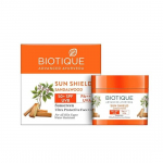 Biotique Sandalwood p&auml;ikesekaitsekreem Ultra Soothing Face Lotion, SPF 50+ |Aus ja niisutatud| Veekindel| K&otilde;igile nahat&uuml;&uuml;pidele| 50 ml